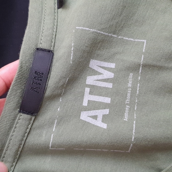 ATM Anthony Thomas Melillo Dip-dye Agave Combo Dress - Picture 5 of 9